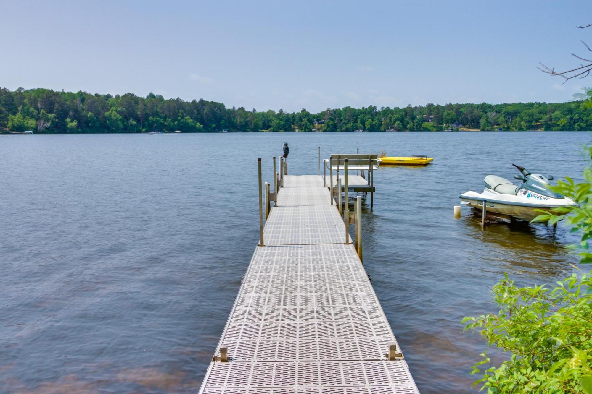 Pequot Lakes Cabin Retreat With Dock And 5 Bikes! Buitenkant foto