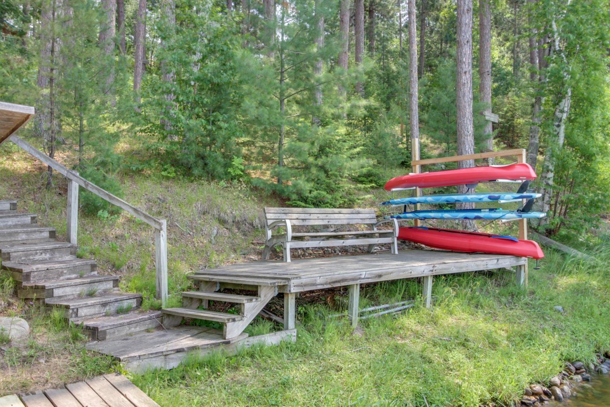 Pequot Lakes Cabin Retreat With Dock And 5 Bikes! Buitenkant foto